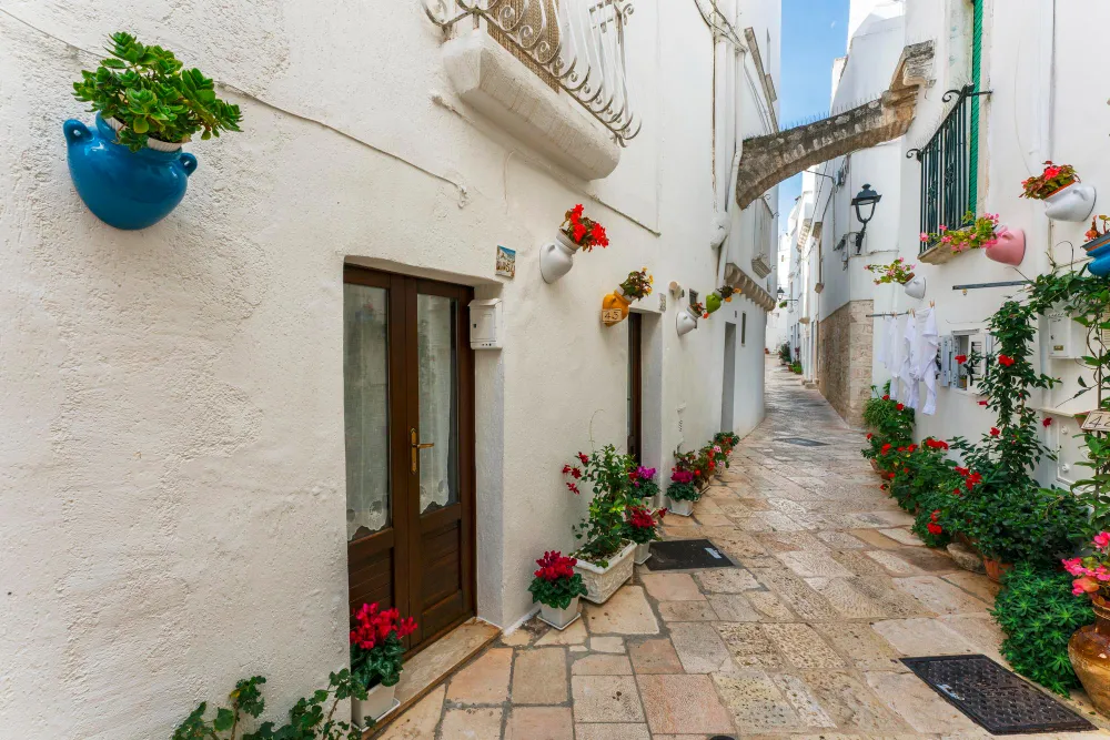 Centro storico di Gallipoli nel Salento